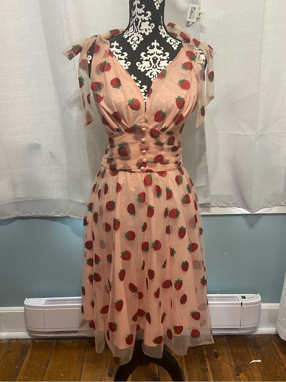 Retrostage Strawberry Dress